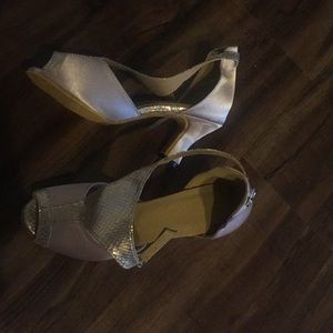 Brand new Latin ballroom dance shoes